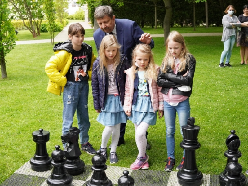 Grzegorz Schreiber i szachiści