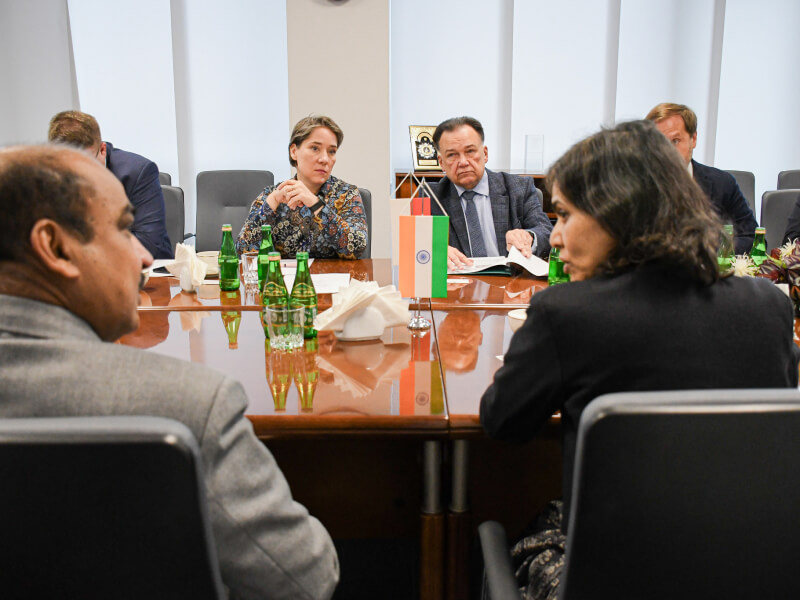 Ambasador Indii spotkał się z marszałkiem województwa mazowieckiego