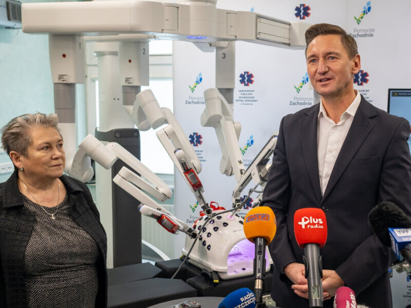 Jest drugi robot da Vinci w regionie. Trafił do Szpitala Wojewódzkiego w Szczecinie