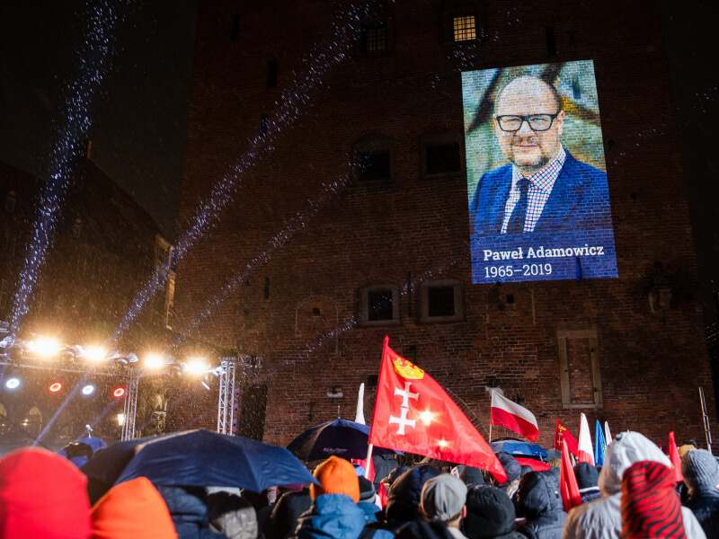 Minęło 5 lat od tragicznej śmierci prezydenta Gdańska Pawła Adamowicza